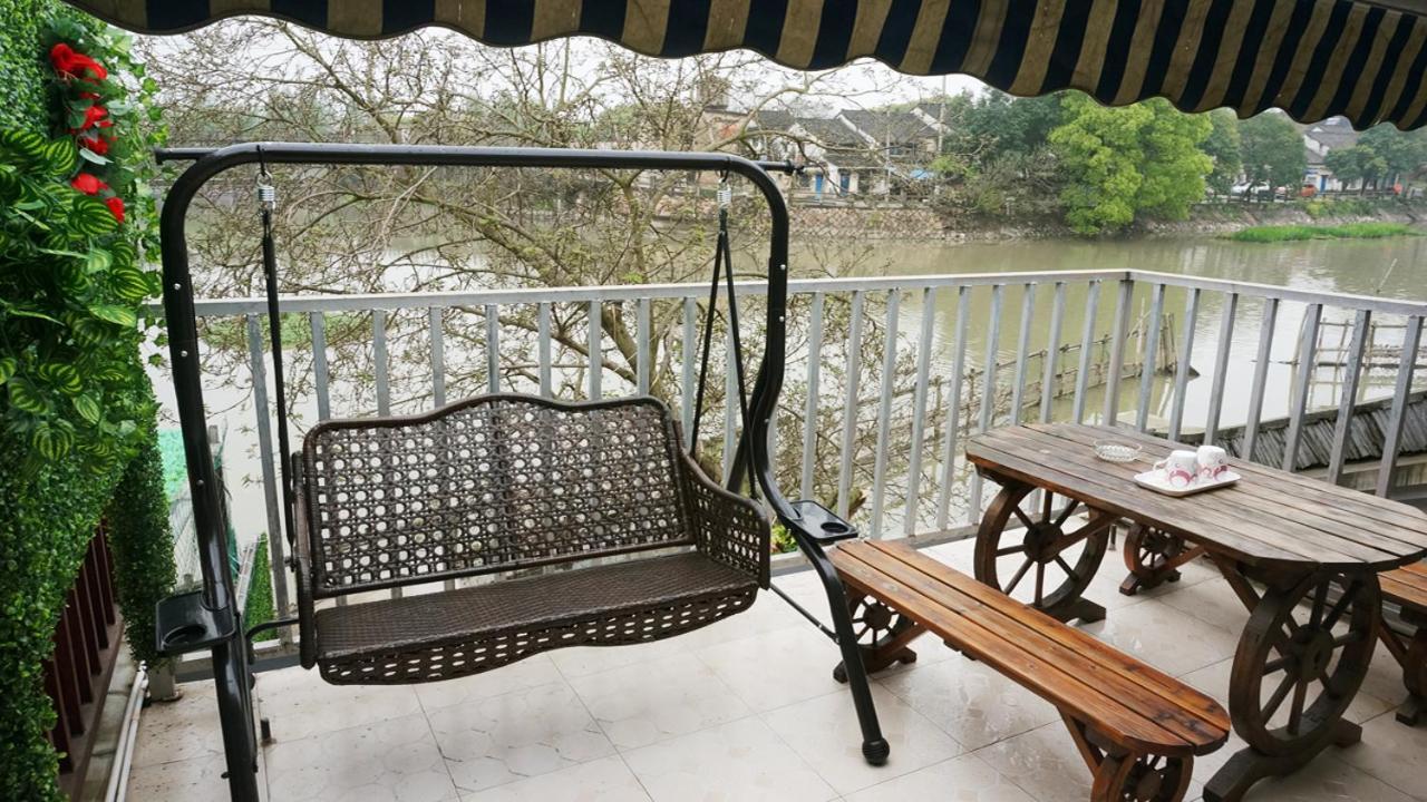 Wuzhen Helan Bridge Inn Tongxiang エクステリア 写真